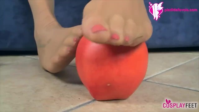 Cosplay Feet featuring Snow White and Apple's snow white porn