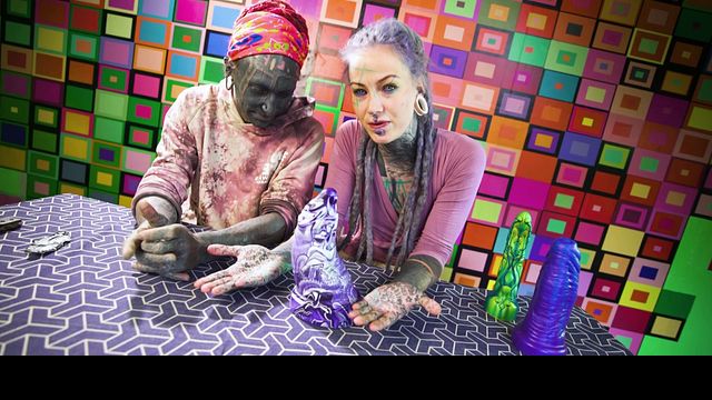 Dirty Dreaz featuring Anuskatzz and Lily Lu's piercings scene