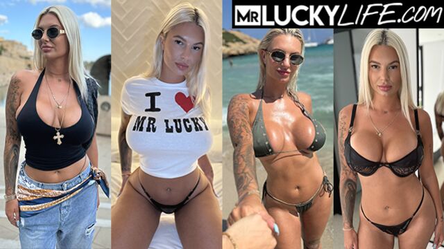 Mr Lucky Life featuring Cameron Cohen's blonde video