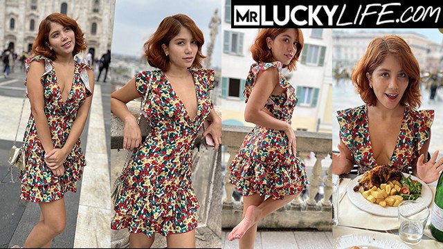 Captivating Marina Gold at balls sucking video