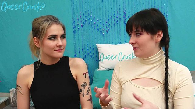 Elegant Amelia Ivory - blonde trailer - QueerCrush