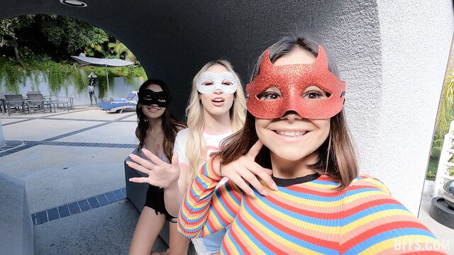 Beauties Delilah Day, Sera Ryder and Violet Starr love hard fuck