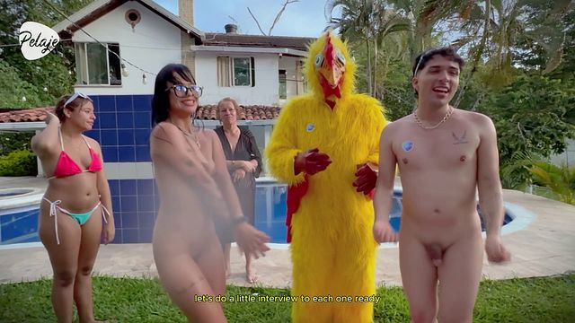 Magnificent sugar baby at gangbang trailer