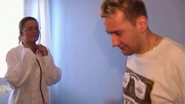 Femme fatale honey at white lingerie action