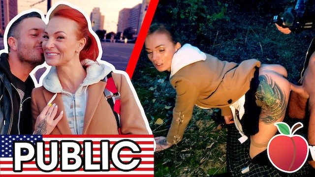 Watch playful Kessie Shy and German Scout's scene