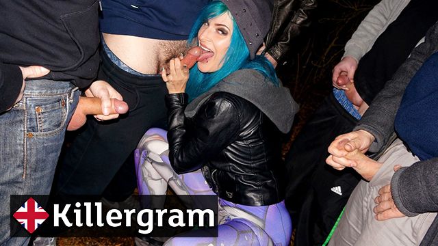 Killergram featuring escort's blowjob sex