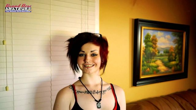 Brand New Amateurs - sucking dildo xxx