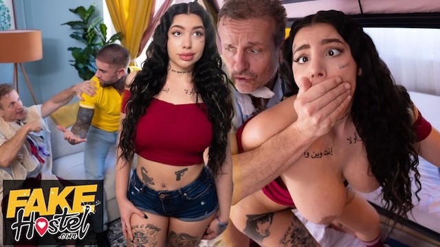 Tattoo xxx with blooming honey from Fake Hostel