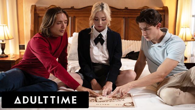 Adult Time featuring Lexi Lore's spitroast movie