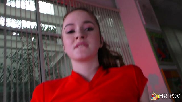 Watch energetic Hazel Moore's clip