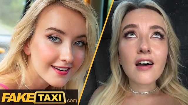 Outside dirt with flirtatious Ann Joy from Fake Taxi