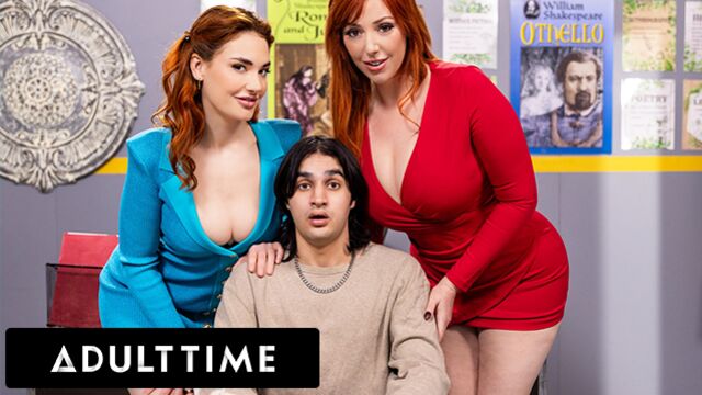 Lauren Phillips and Siri Dahl's pawg milf scene by Adult Time