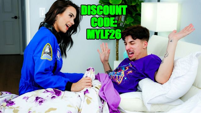 MYLF featuring Ivy Ireland and Ethan Seeks's astronaut clip