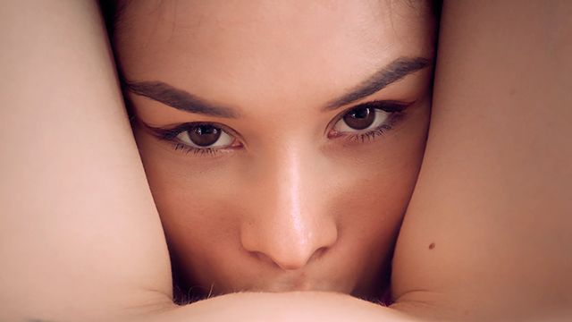 Watch cheerful Leona Mia's smut