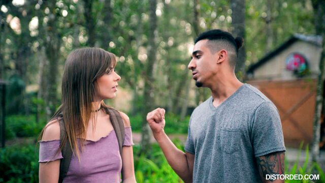 Sweet and miniature brunette Alex Blake opens her hungry hole