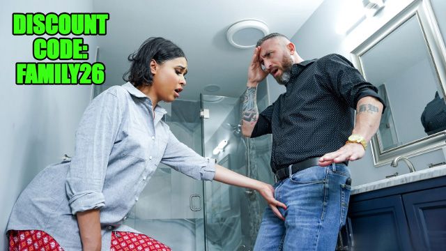 Ike Diezel and Ryder Rey's handjob movie by Family Strokes