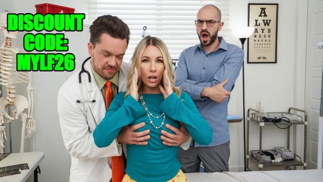 Kyle Mason and Bunny Madison's cumshot scene by MYLF