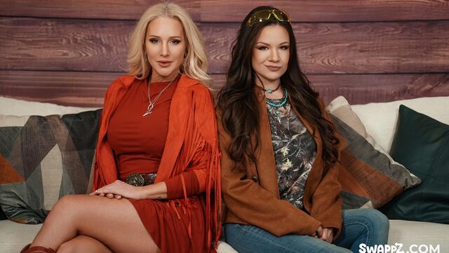 Sweet partner swap with two models Alison Rey and Alexis Malone