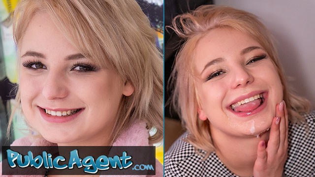 Belle's blonde sex by Public Agent