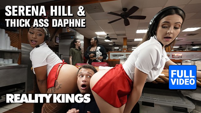 Nice-looking Johnny Love and Serena Hill's big cock sex
