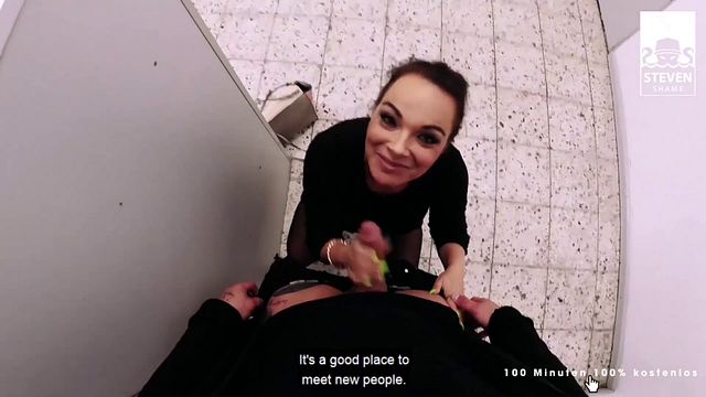 Well-proportioned Casting Curvy - brunette sex - Steven Shame