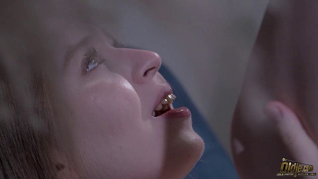 Petite Blonde and Lexi Montana's mature video by Oldje