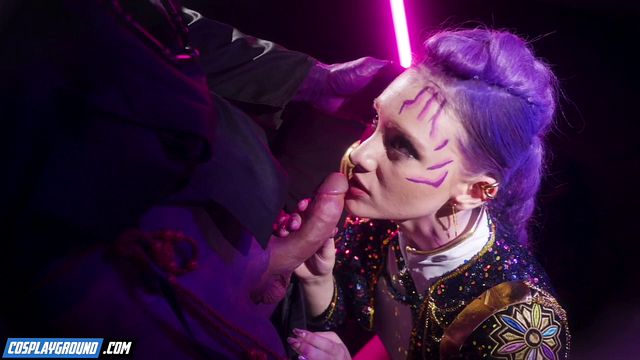 Interracial porn with stunner Melody Marks and Titus Low from Cosplayground