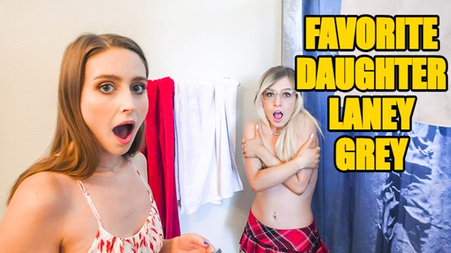 Nerd xxx with perky Brad Newman and Laney Grey from Dad Crush