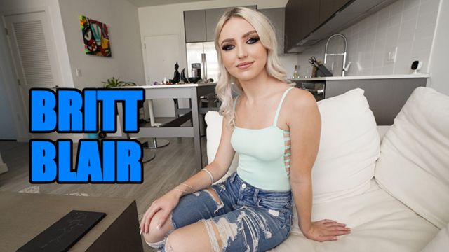 Dad Crush featuring Ike Diezel and Britt Blair's facial scene