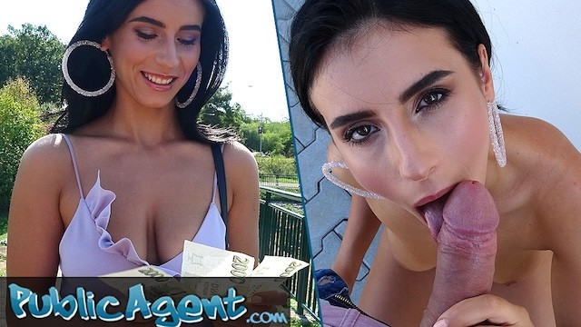 Lusty nympho - milf scene - Public Agent