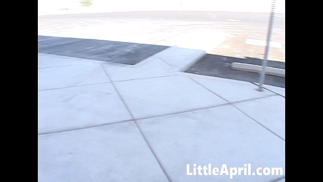 Amorous Little April - blonde clip - Little April