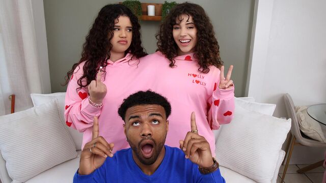 Black boyfriend fucked two hot babes Archer Ali and Nico Luva