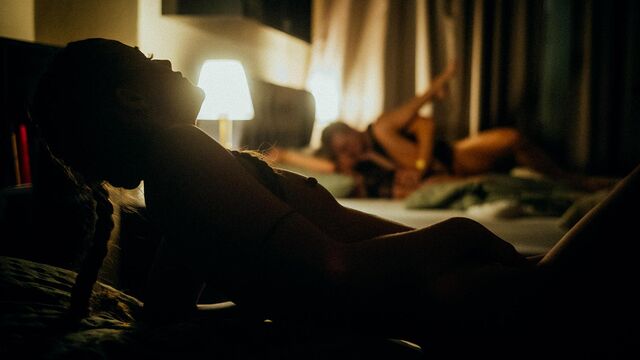 Hotel sex pleasure with impressive dolls Olivia Sparkle and Rika Fane