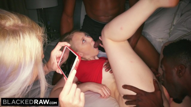 Sinful Jason Brown and Lily Rader's spit roast movie