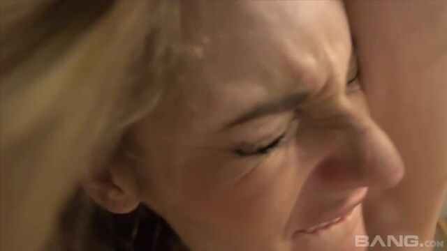 POV close-up dick-sucking and sex with a slutty model Ela Darling