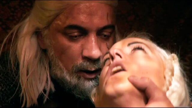 An awesome busty MILF blondie Blanche Bradburry drilled in the night