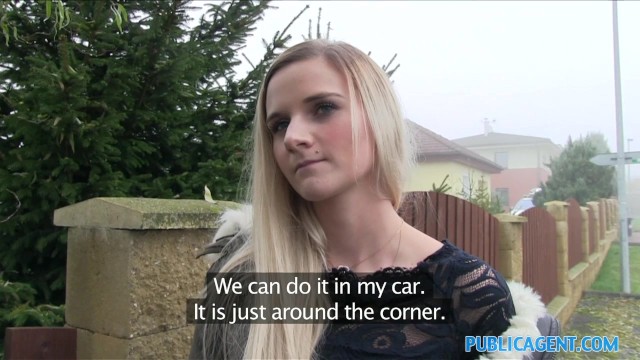 Fiery beauty - big cock sex - Public Agent