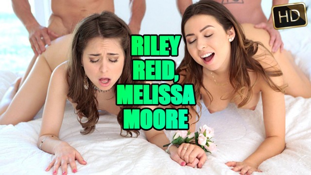 Stunner Tommy Gunn and Riley Reid's scared off porn