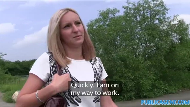 Public Agent - cumshot porn