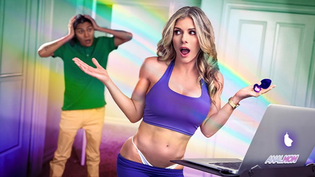 Endearing Cory Chase and Donatello Devine - webcam action - MYLF