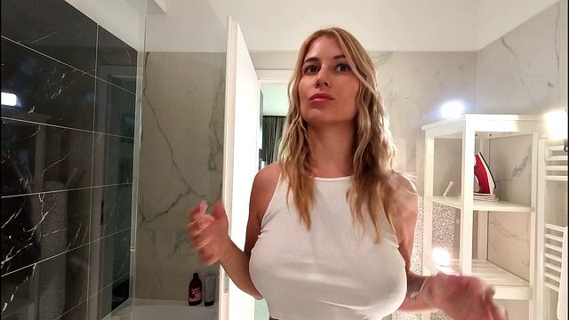 Spicy madam's short skirt video