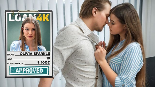 Hottie Olivia Sparkle's loan agent scene