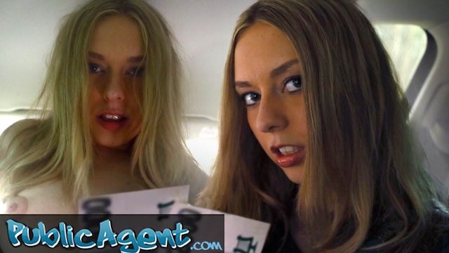 Charming Daniella Rose and Tarzan's public action