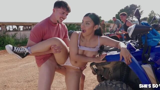 Five-star teen Camila Henao is enjoying this massive penis so much