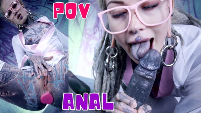 Pink Bit Gag Sheer Top Piercings