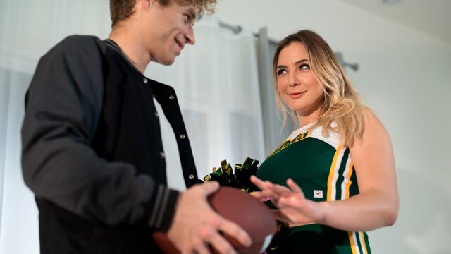 An awesome angel with big boobs Blair Williams likes hard fuck so much