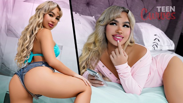 Luna Luxe Gags Then Bends Over