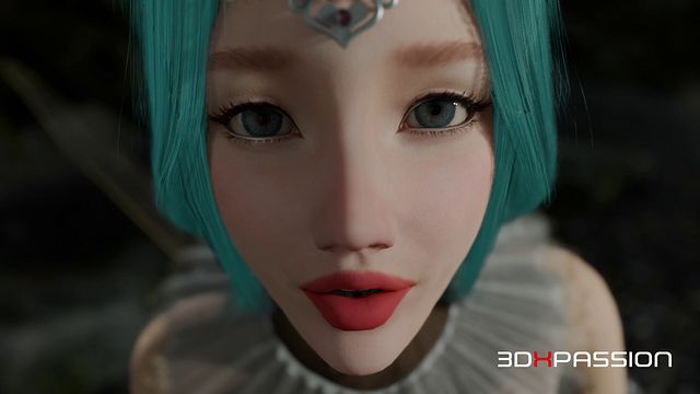 Fantasy 3DXPassion Scene Where a Fairy Deepthroats a Futa Orc's Monster Cock and Gets Her Ass Fucked Hard