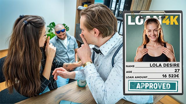 Natural-Titted Cheater Fucks the Loan Officer