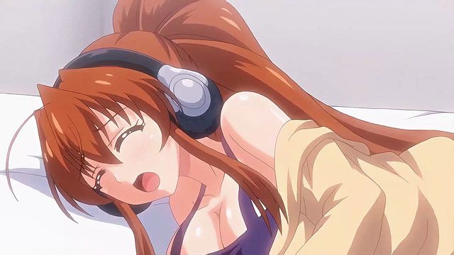 Big-Breasted Idol Moans Through Doggy Style